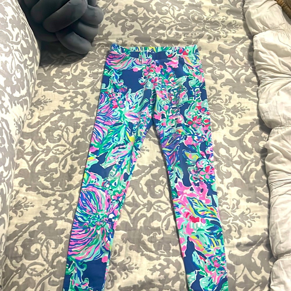 Lilly Pulitzer girls leggings size large